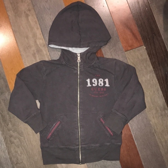 4 for $25 | boy guess size 4 zip up sweater - Picture 1 of 6